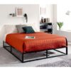 Putney Metal Double Bed In Black