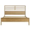 Kinghamia Wooden King Size Bed In Oak