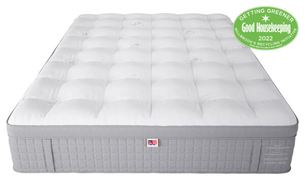 Millbrook Smooth Tech Luxury 4000 Pocket Mattress, Small Double