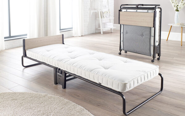 Jay-Be Revolution Folding Bed with Micro e-Pocket Sprung Mattress, Single