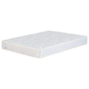 Akron Fabric Double Mattress In Ivory