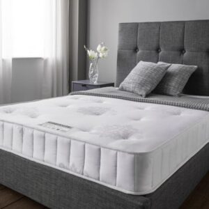 Cahya Essentials Luxury Damask Fabric Single Mattress