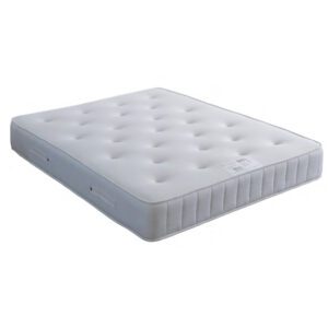 Moroni Maestro Coil Sprung Super King Size Mattress In White