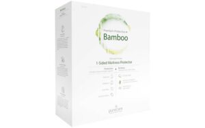 Purecare Bamboo Mattress Protector, Small Double