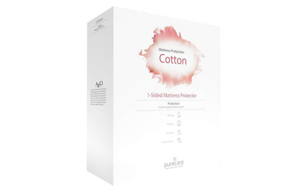 Purecare Cotton Mattress Protector, Small Double