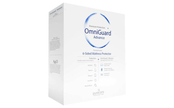 Purecare Omniguard Advance Premium 6-sided Mattress Protector, Small Double