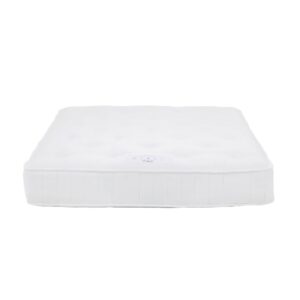 Saratoga 1000 Fabric King Size Pocket Mattress In White