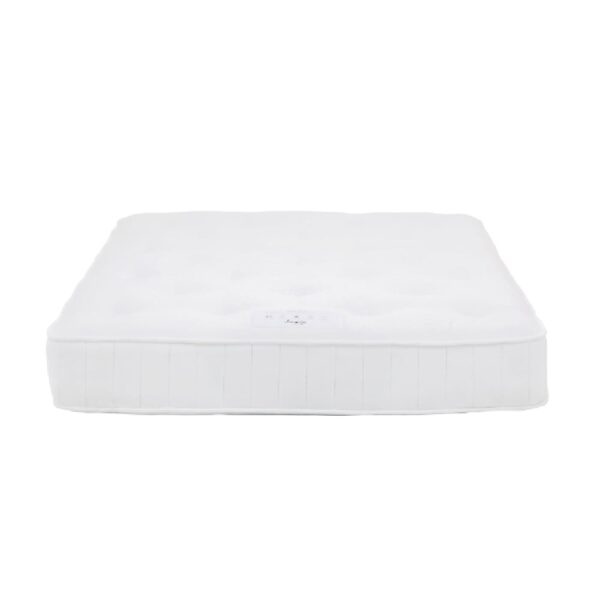 Saratoga 1000 Fabric King Size Pocket Mattress In White