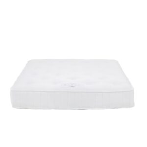 Saratoga 1000 Fabric Single Pocket Mattress In White