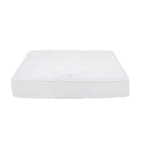 Saratoga 1000 Fabric Super King Size Pocket Mattress In White