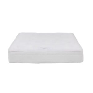 Saratoga 1400 Fabric Single Pocket Mattress In White