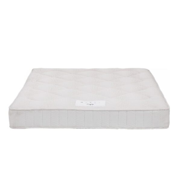 Saratoga Fabric King Size Mattress In White