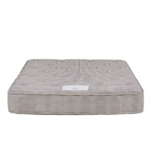 Saratoga Fabric King Size Pocket Mattress In White