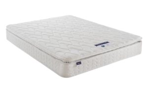 Silentnight Miracoil Pillow Top Mattress, Single