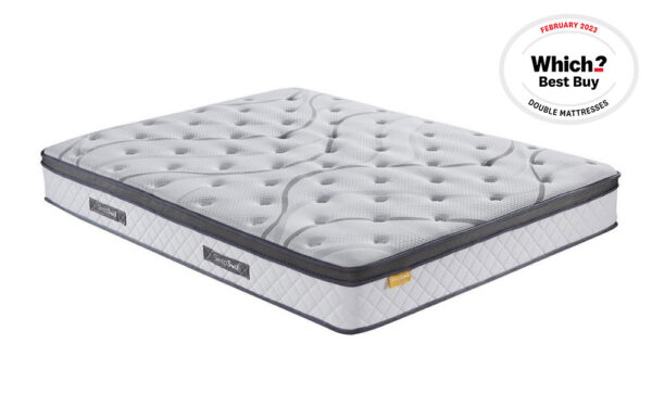 SleepSoul Heaven 1000 Pocket Gel Mattress, Single