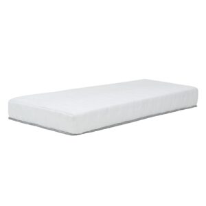 Vega Fabric Single Mattress In White