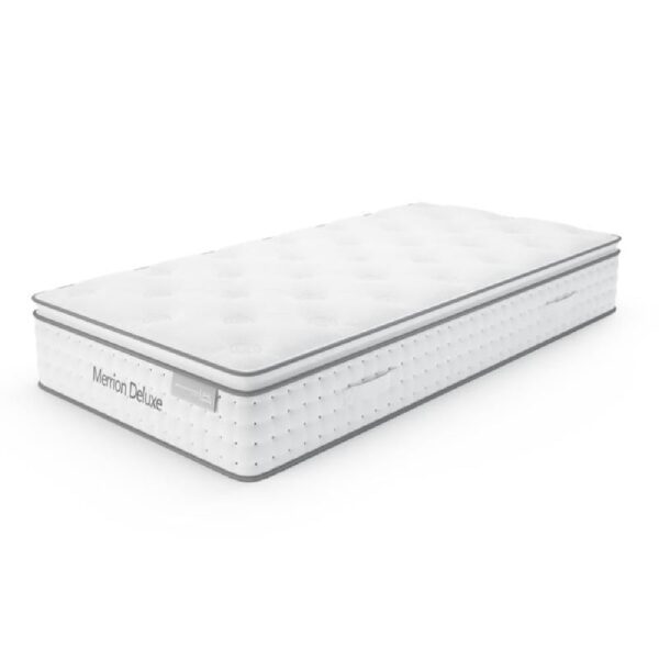 Diboll Fabric Single Mattress In White