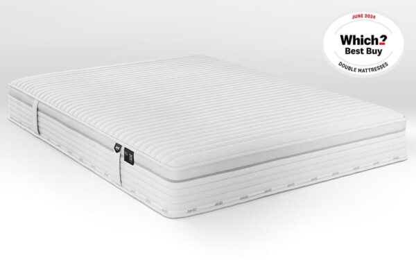 Jay-Be 2000 Hybrid e-Pocket TRUECORE Eco-Friendly Mattress, Single