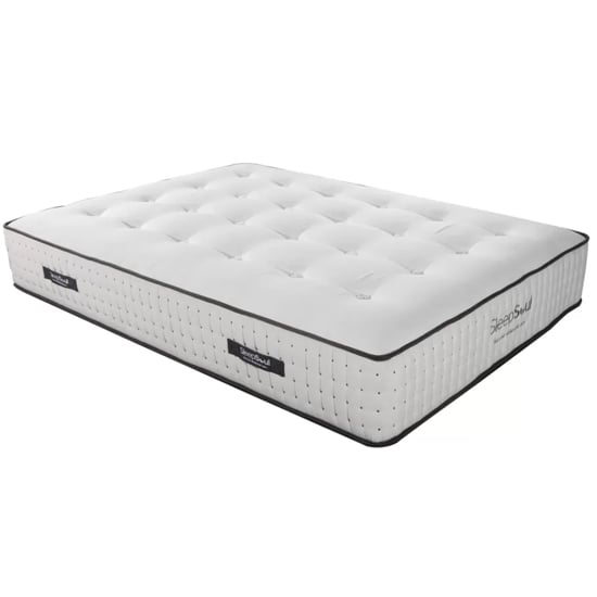 Silvis Harmony Memory Foam Small Double Mattress In White